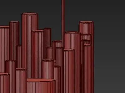 GRANVILLE chandelier 3D model