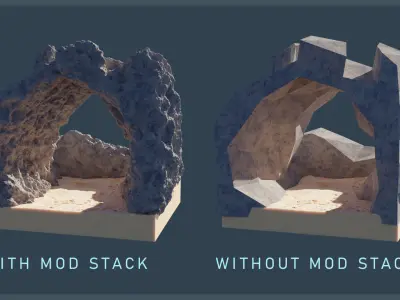 Underwater Cave Environment 3D model