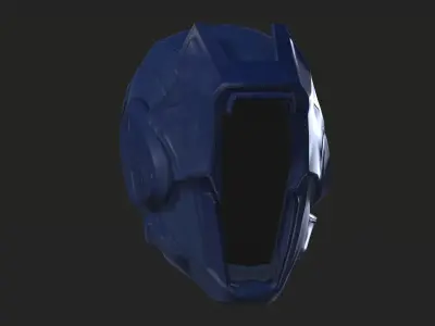 Project 1 - Blue Ice  Low-poly 3D model