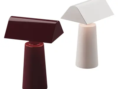 442 And tradition Caret MF1 Matteo Fogale table portable lamp 3D model