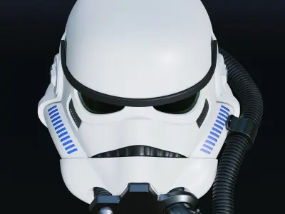 Magma Stormtrooper Helmet 3D print model