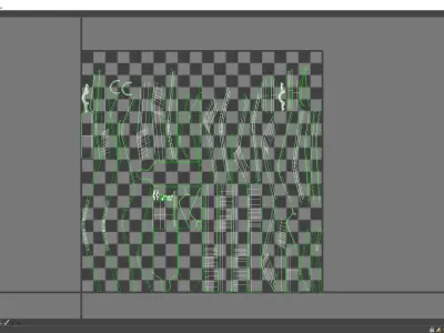 Medieval window Low-poly 3D model