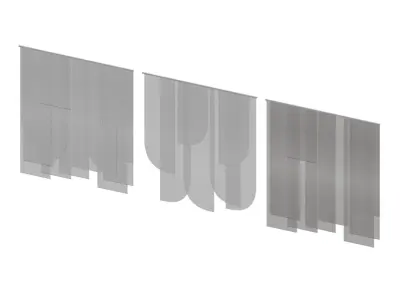 Curtain 05 3D model