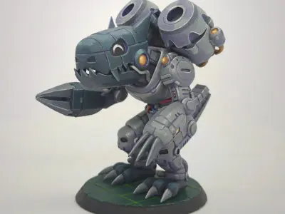 Machineboy miniature 3D print model
