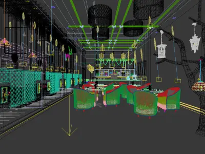 Business - Food Beverage 7-098 3D model