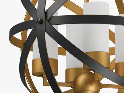 731147 Cero Lightstar hanging chandelier 3D model