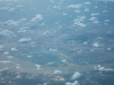 Zhenjiang China City Landscape 3D Model 3D model