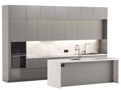 Kitchen 26 3D model purchase