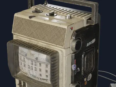 Retro Tv 3D model