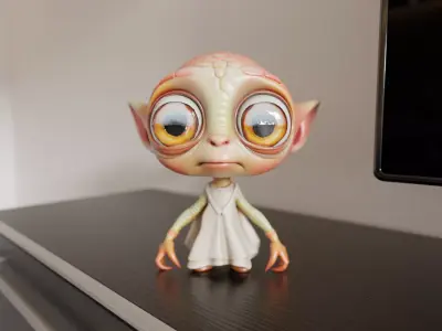 Alien 3D print model