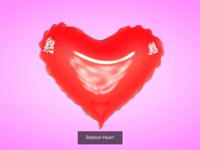 Series of Hearts 3D Model Pack