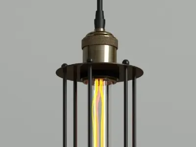 Hanging  lamp LOFT HOUSE P-126 3D model