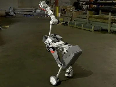 Handle Robot Boston Dynamics Low-poly 3D model