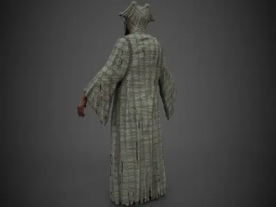 Light Elves Low-poly 3D model