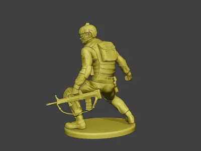 China Actual Special Forces PAP 0017 3D print model
