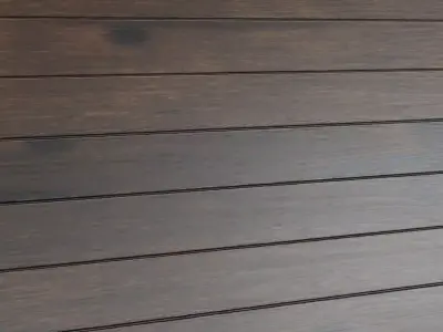 Weathered Grey Wood Planks PBR Seamless Texture