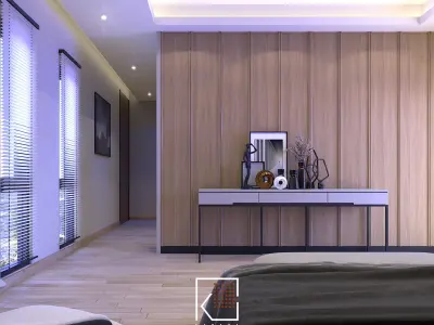 Design Interior Master Bedroom 3D model