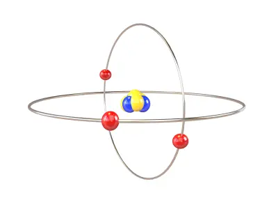 Lithium Chemical Element v2 002 Low-poly 3D model