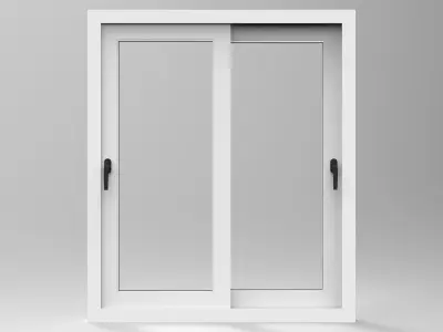 sliding window 120x140 Free 3D model