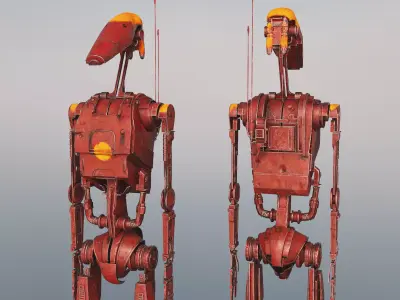 B1 Battle Droid 3D model