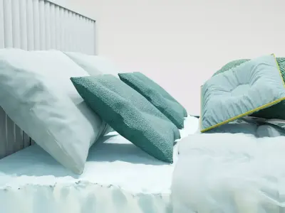 Audrey Shahenshah Bed 3D model