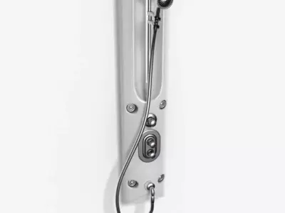 Wall Mounted Hand Held Detachable Shower Head 3D model