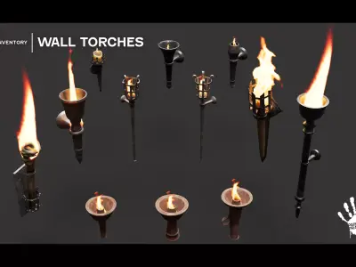 Plan V Historic Lighting Kit A World-Building Booster Pack  3D model