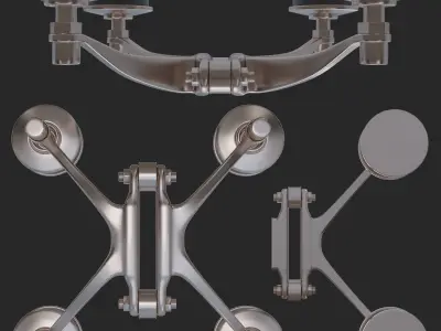Spider For Glass 3D model
