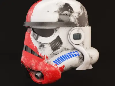Helmet Stormtrooper 3D model