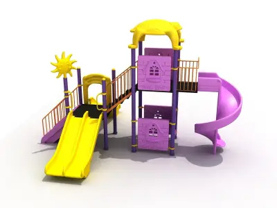 Metal Special Playground 048 3D model