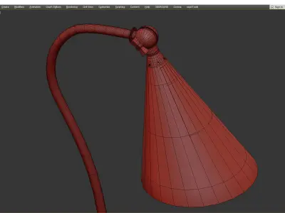 Mitzi Lupe Table Lamp Low-poly 3D model