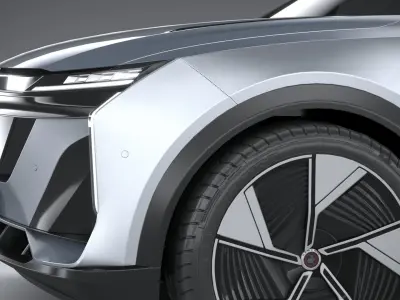  Generic SUV v1 2023 LowPoly 