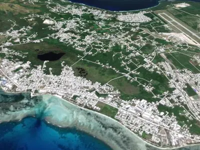 Saipan Island 3D model