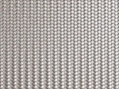 Silver Metal Weave Transparent PBR Seamless Texture