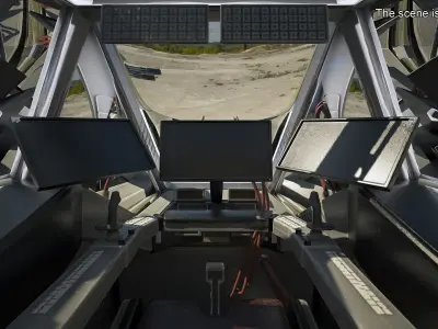  Assault-Class War Mech Heavy Weapon Loadout Rigged 