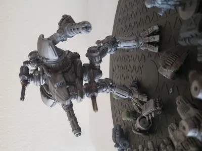 RAPTOR A-28MM PROJECT RAPTOR FAST ATTACK COMBAT WALKER 3D print model