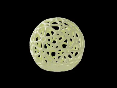  House decoration  spheregap abstract ring 3D print model