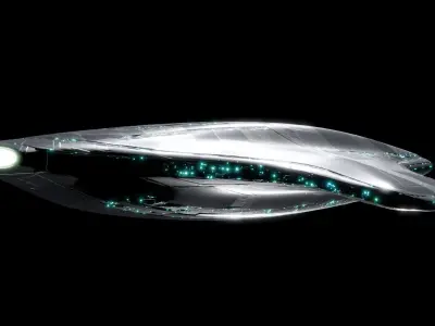 Mothership - Capitalship 3D model