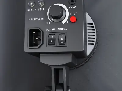 Studio Softbox Light M 1 3D model