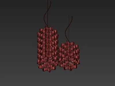 Tahoma pendant lamp 3D model