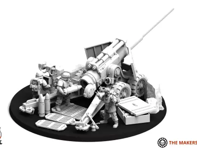 Universal Guard - Artillery 3D print model