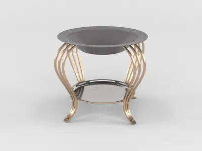 Grill Charcoal Stove 3D model