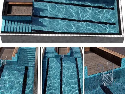 SWIMMING POOL NO33 A 3D model
