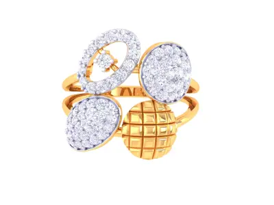 Elite 180Design Ladies Ring Vault  Ultra-Light Fancy 3D print model