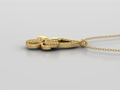 Pendant P110 3D Print Model 3D print model