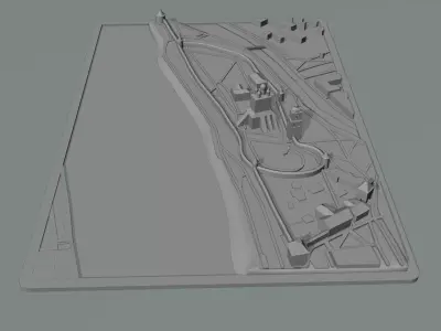 Dovmontov City for 3D Printing 3D print model