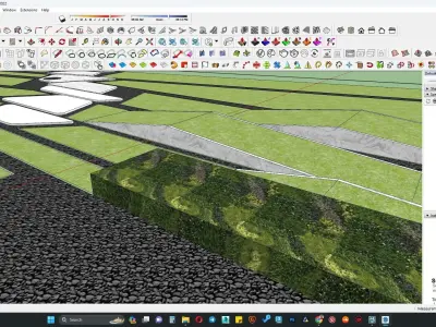 PEDESTRIAN URBAN SITTING 3D model