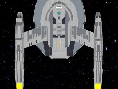 USS Clark Malachowski Class Refit 3D print model