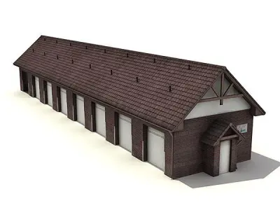 Building Pack 01 Low-poly 3D model