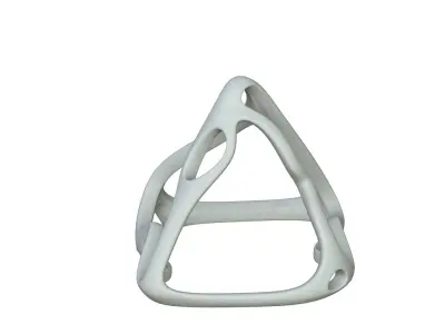SciFi Cube Object No 62722 Low Poly Shape Low-poly 3D model